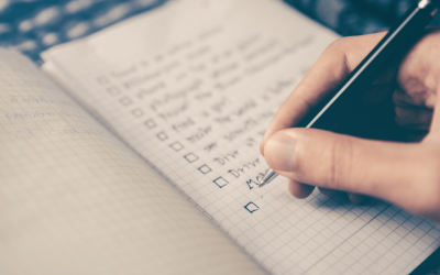 Writing down your goals matter:  WRITE, REFLECT, REPEAT